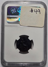 1902 G  Britain Blackened At Mint Farthing  1 4 Penny  Ngc Ms 64 Bn Cert  Coin