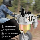 Mini Bike Go Kart Carburetor Exhaust Kit Stage 2 Performance For Predator 212cc