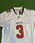 Nike Tampa Bay Buccaneers Bain Jr  3 Nfl Jersey L White Black Red