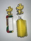 Vintage Peanuts Gang Happee Comb And  Brush Lot Of 4 Woodstock And Linus Clean