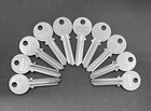 Pack Of 10 Y2r Ya-17i Type 6 Pin Key Blanks For Yale