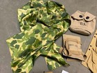 Wwii Us Airborne Paratrooper  Bar Rifleman  Ammo Belt  First Aid  Canteen  Lot