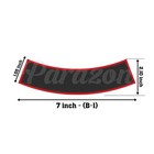 Custom Embroidered Bottom Rocker Sew On Patch Motorcycle Biker Badge 7   b -1 