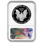 2017-s Proof  1 American Silver Eagle Congratulations Set Ngc Pf69uc 225th Er