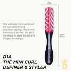Denman Classic Styling Brush 5 Row D14     Hair Brush For Separating  Shaping  