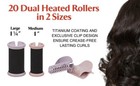 Remington Pro Purple Thermaluxe Advanced Thermal Technology Hair Setter Rollers
