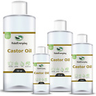 Castor Oil - 100  Pure Natural Cold Pressed Organic Hexane Free Hair Growth Bulk