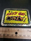 Rare Kodak Vintage Prism Foil Vending Machine -1980   s Sticker  lets Go Crazy  