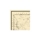 Historic County Map - Cochise County Arizona - Howe 1890 - Vintage Wall Art