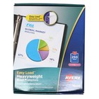 Avery 76006 Clear Sheet Protector Top Load Acid Free 500 Sheets Sealed Packages