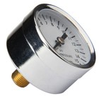 1 5  Direct Mount Fuel Pressure Gauge Low Pressure 0-15 Psi 1 8 npt Male Fitting