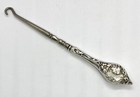 Antique Victorian Foster   Bailey F  B Art Nouveau Sterling Button Hook 21 G