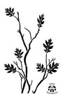2 Pack  Vinyl Airbrush Camo Stencils 14  10 Mil - Oak - Leafy Oak Camouflage
