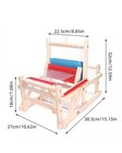 Beginner Rigid Heddle Weaving Loom  Portable- Folds Flat- Wooden W  Extras  New 