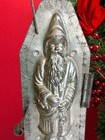 8 25     Father Christmas  Santa Antique Chocolate Mold Vintage