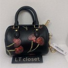 Nwt Coach Mini Rowan Bag Charm Cherries Leather So Cute 