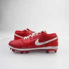 Air Jordan Football Cleat Men s Red Used 14