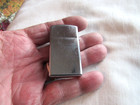 Vintage  pre-owned  zippo Slim Cigarette Lighter Advertising  carney Mach  Co   1972