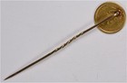 1904 Lewis   Clark  1 Gold Au Stick Pin Uncertified  238