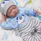 22  Reborn Baby Dolls Realistic Vinyl Silicone Soft Handmade Newborn Doll Gift