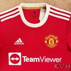 Adidas 2021 22 Manchester United Home Football Shirt Soccer Jersey H31447 Red Xs