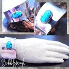 Taxco Mexico 925 Sterling Silver Turquoise Sleek Modernist Cuff Bracelet 36 2g