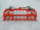 72  Dual Cylinder Root Grapple Bucket Attachments Fits Kubota Tractor Loader   