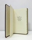 Address Book 3x5  Pocket Size Leather Soft Cover Graphic Image Clay List 40