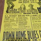 Vintage Dusk To Dawn Blues Festival Oklahoma Concert Poster 11x17