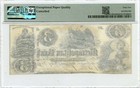 1854  3 Washington  Dc Obsolete Note Metropolitan Bank Pmg Unc 62 Epq