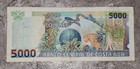 Costa Rica 5000 Colones 24 2 1999  Series  C Circulated Banknote 1999 Birds
