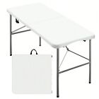 4ft Heavy Duty Folding Table  Indoor outdoor -spuer Discount