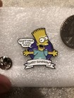 The Simpsons Bart Simpson Don   t Have A Cow Man  Lapel Pin Free Ship In Usa