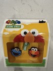 New Jibbitz Croc Sesame Street 3-pack Shoe Charms Cookie Monster Elmo