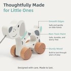 Baby Toys Car wooden Pull Along Toy For Toddlers 1 2 3 Year Olds Developmental