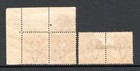  791    South West Africa Kgv 1923 1s Orange Sg7  And Shiny Ink Sg7a Both M mint