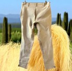 Devon Aire Equestrian Breeches Front Zip Knee Patch Cotton Stretch Womens 32 L 