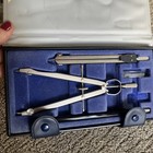 Vintage Alvin 525b Precision Drawing Drafting Instruments Set Made In Germany 