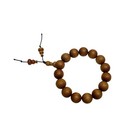 Chinese Brown Sandalwood Beads Hand Rosary Praying Bracelet Ws4877