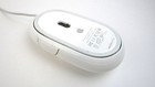Apple A1152 Usb Wired White Optical Mighty W  2 Side Buttons Mouse Mb112ll b
