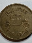 Rare Holiday Car Wash Token Obsolete  rc1