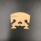 2pcs Baroque Style Violin Bridge 4 4  Maple Wood Violin Bridge