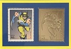 Wolverine Marvel Comics Cover Usps Stamp   22k Gold Stamp Rare Collectible