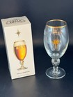 Stella Artois Beer Glasses 33cl Limited Ed  2016 Gold Logo  In Original Box