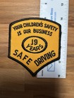 Vintage Safe Driving School Bus Driver Patches