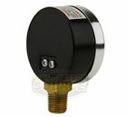 Quality 1 4  Npt Air Pressure Gauge 0-160 Psi Side   Bottom Mnt Mount 2  Face