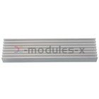 100x25x10mm Aluminum Heat Sink Cooling Led Power Ic Transistor For Computer Mf-