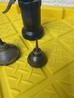 Lot Of 3 Vintage Eagle Pump Oilers No  58   Metal Spout Oiler Cans Made Usa