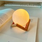 3d Moon Night Light Table Lamp Usb Charging Remote Touch Control Home Decor Gift