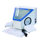 Dental Sandblasting Large Dust-proof Box Suction System shadowless Led Light Us
